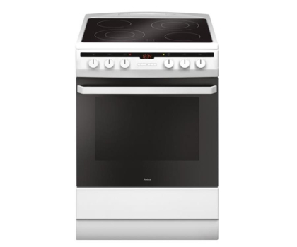 Kuchenka elektryczna AMICA 618CE3.332HTaQ (W) Termoobieg, Czyszczenie Parowe, EasyClean, Szybkie Nagrzewanie, 60cm
